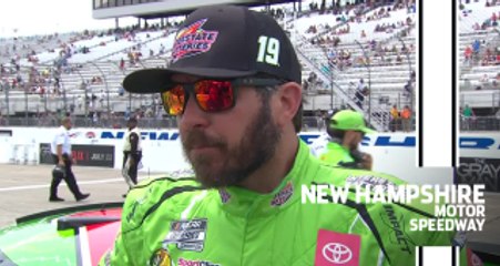 下载视频: Martin Truex Jr. reacts to first pole with Joe Gibbs Racing