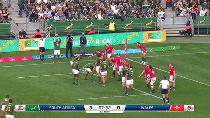 South Africa - Wales 16 07 2022 First Half