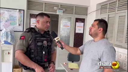 Em Pombal, PM persegue meliante e consegue êxito ao prender indivíduo por tráfico de drogas