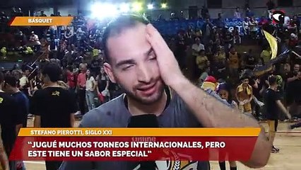 “Jugué muchos torneos internacionales, pero este tiene un sabor especial”