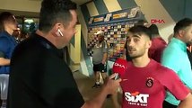 Galatasaraylı futbolcu Yunus Akgün maç sonunda konuştu