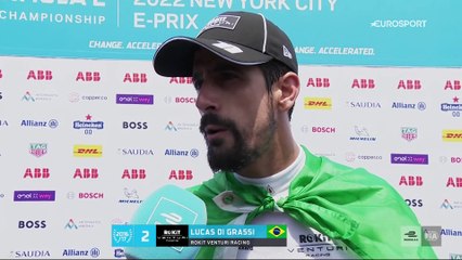 Di Grassi : "Quand on part en aquaplanage, il n'y a rien à faire"