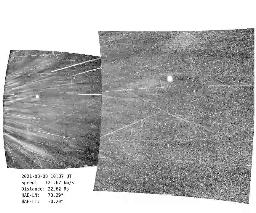 Coronal Streamers Parker Solar Probe