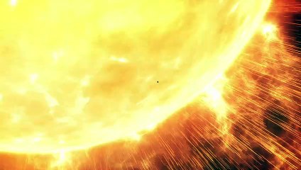 Parker Animated Flying Through Sun's Atmosphere