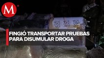 Aseguran camioneta con cargamento de mariguana en Quintana Roo