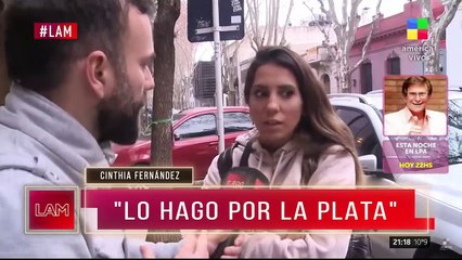 Cinthia Fernández reveló por qué vende fotos hot