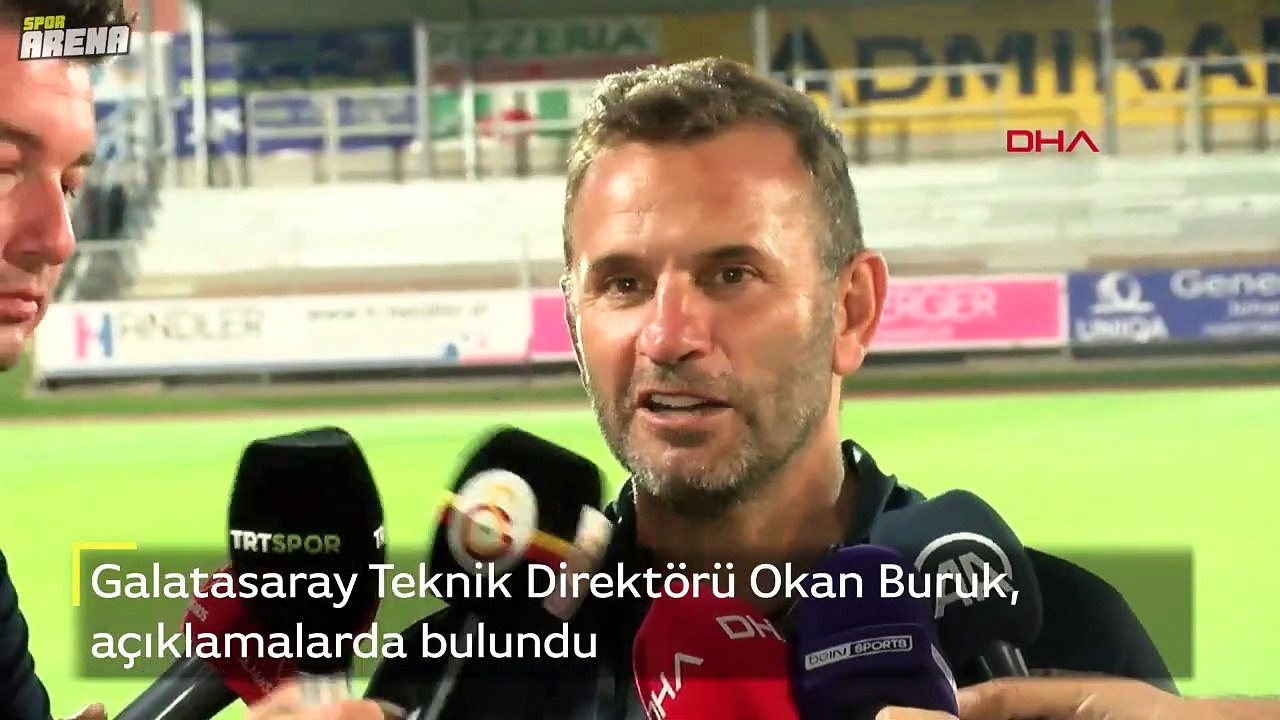 Galatasaray Teknik Direktörü Okan Buruk, açıklamalarda bulundu