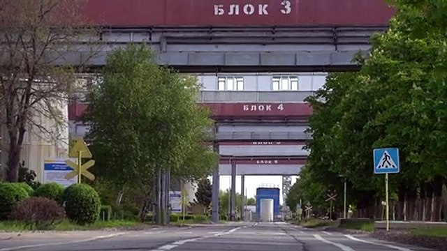 Ucrania acusa a Rusia de disparar misiles desde la central nuclear de Zaporiyia