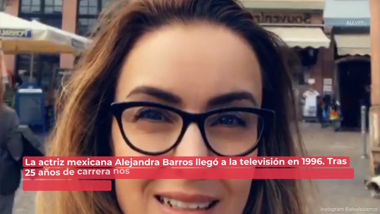 Alejandra Barros: la impresionante trayectoria de la actriz de telenovelas