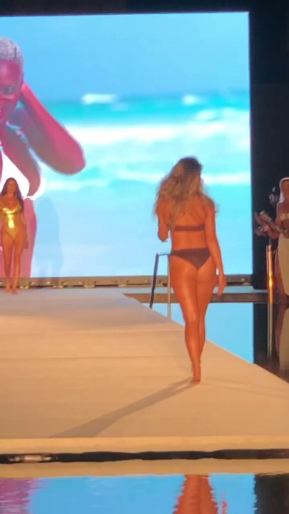 Brooks Nader at 2022 Sports Illustrated Swimsuit Runway