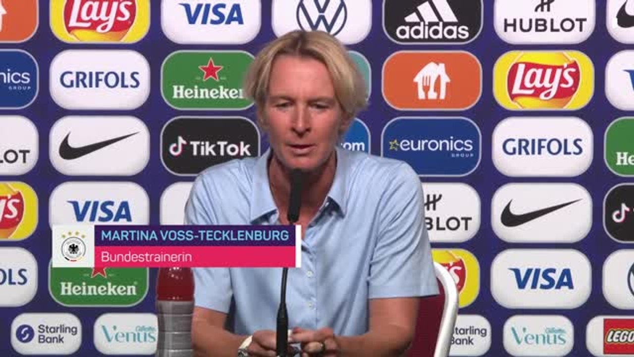 Voss-Tecklenburg: “War nicht brillant, aber...”