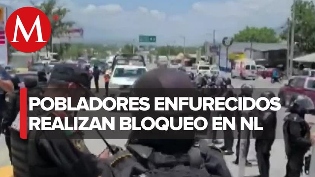 Incendian tuberías de Agua y Drenaje en Allende, Nuevo león