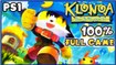 KLONOA Door to Phantomile FULL GAME 100% Longplay (PS1)