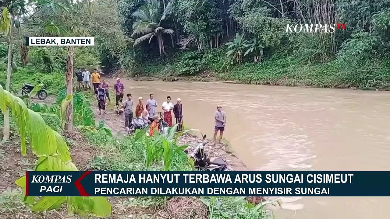 Berenang di Sungai Cisimeut Bersama Temannya, Remaja 12 Tahun Hanyut Terbawa Arus!