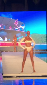 Ashley Byrd at 2022 Sports Illustrated Swimsuit Runway