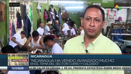 Empresa de calzado nicaragüense Tauro contribuye al dinamismo económico del país
