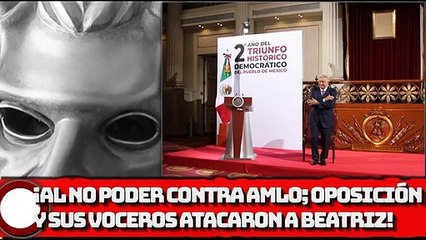 ¡Al no poder vs. AMLO; la oposición y sus voceros arremetieron vs. su ESPOSA!