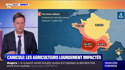 La météo pour ce dimanche 17 juillet 2022