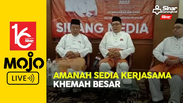 Amanah sedia runding sertai khemah besar