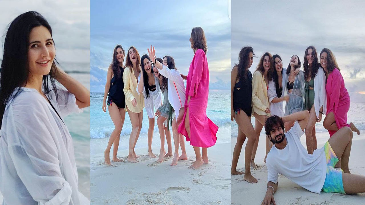 Katrina Kaif का  Maldives में Vicky Kaushal और friends के साथ Birthday Celebration, photos Viral!
