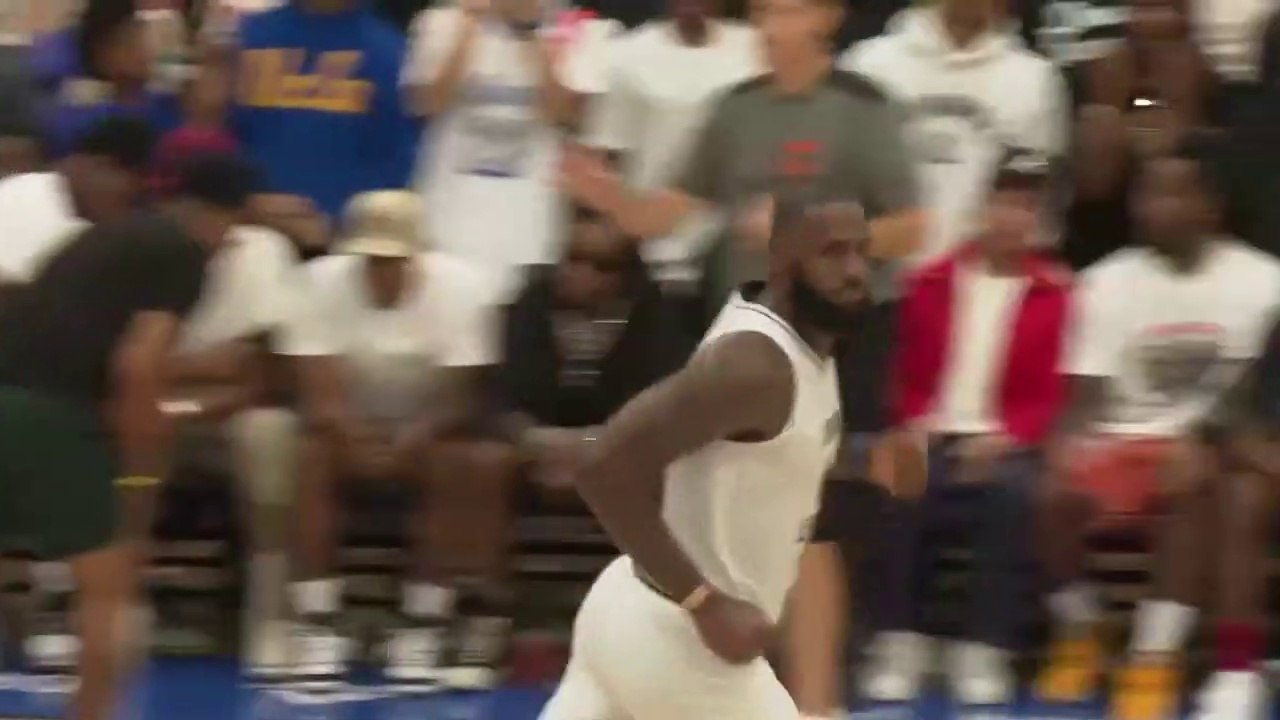 LeBron James Drops 42 PTS & 16 REB In Drew League Return