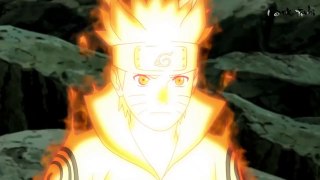 Sage Mode vs Ten Tails Jinchuriki, Naruto combine Sage Mode with Nine-Tails Chakra Mode English Dub