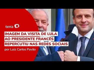 Lula visita Macron com honrarias no Palácio do Elysée