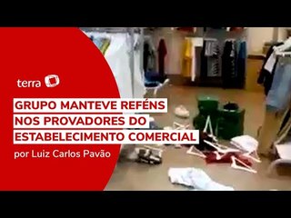 Quadrilha faz assalto e causa pânico em outlet em São Roque (SP)