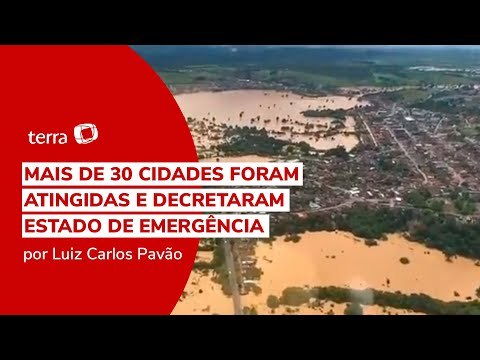 Fortes chuvas causadas por ciclone extratropical atingem sul da Bahia
