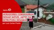 Vídeo mostra momento em que casa desaba na Bahia