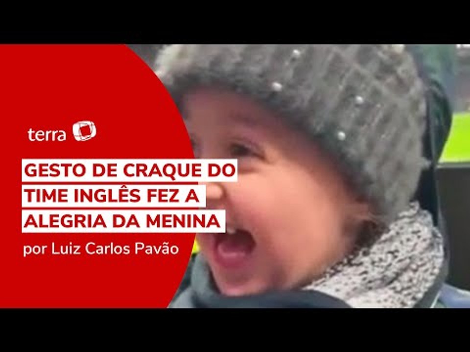 Reação de garotinha a aceno de jogar viraliza nas redes