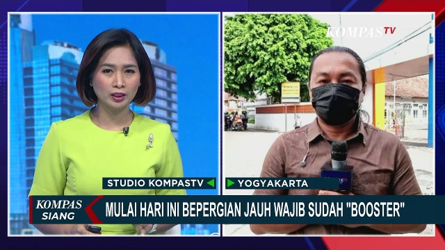 Catat! Calon Penumpang Kereta Api Jarak Jauh Wajib Sudah Divaksin Booster