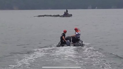 영흥도 갯바위에서 낚시 중 고립...2명 구조 / YTN