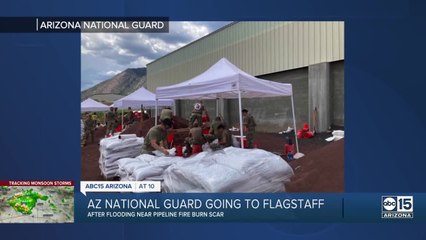Ducey sends AZ National Guard troops to Flagstaff after flooding
