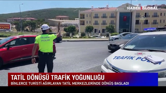 Tatilcilerin dönüşü başladı: Muğla Dalaman ve Milas Havalimanı yolları kilitlendi