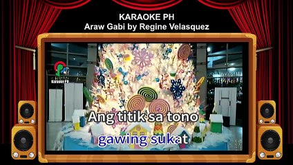 Regine Velasquez Araw Gabi Karaoke PH