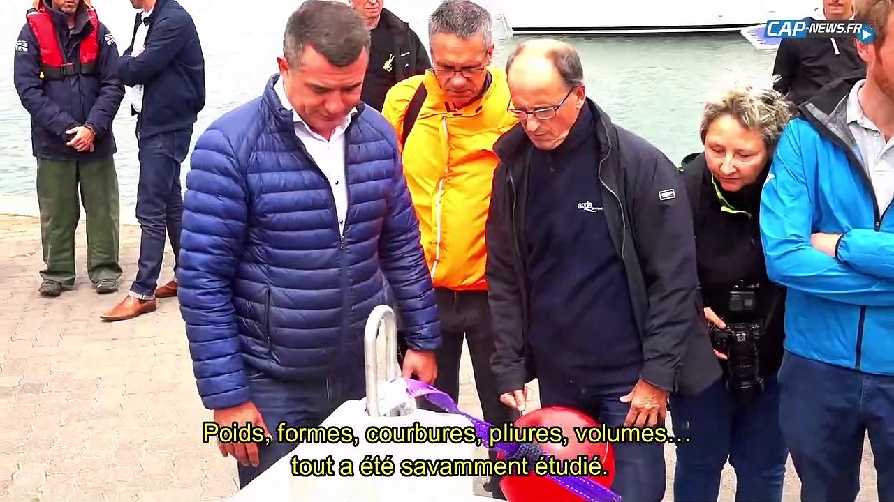 Pose des Récifs 3D artificiels au Cap d'Agde - PROJET RECIF LAB