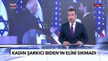 ABD Başkanı Joe Biden'in Eli Yine Havada Kaldı: İsrailli Şarkıcı Elini Sıkmadı!