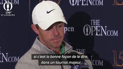 British Open - Le leader McIlroy confiant : "Juste besoin de faire le job un jour de plus"