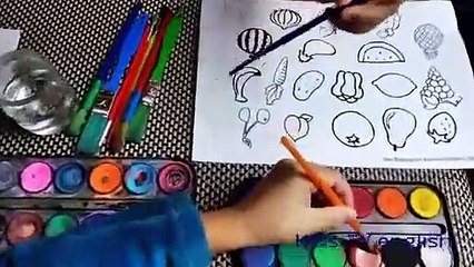 Jeux de peintures et surprises painting game