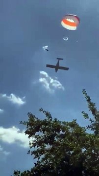 Un pilote sauvé par son système de parachute