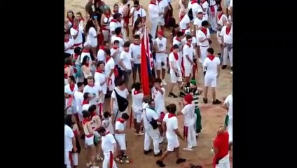Insultos a la Peña Mutilzarra el 14 de julio en San Fermín