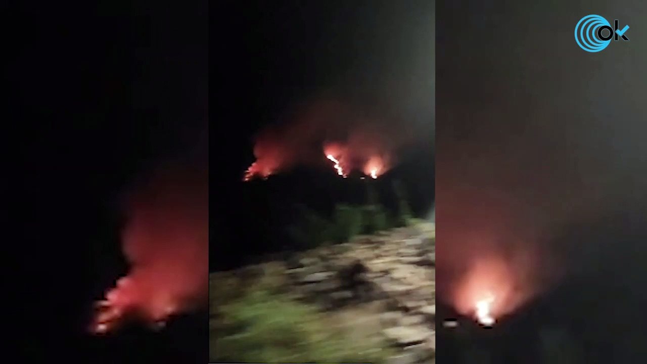 Imágenes del incendio que arrasa el Valle del Jerte (Cáceres): "Esto ha sido provocado"