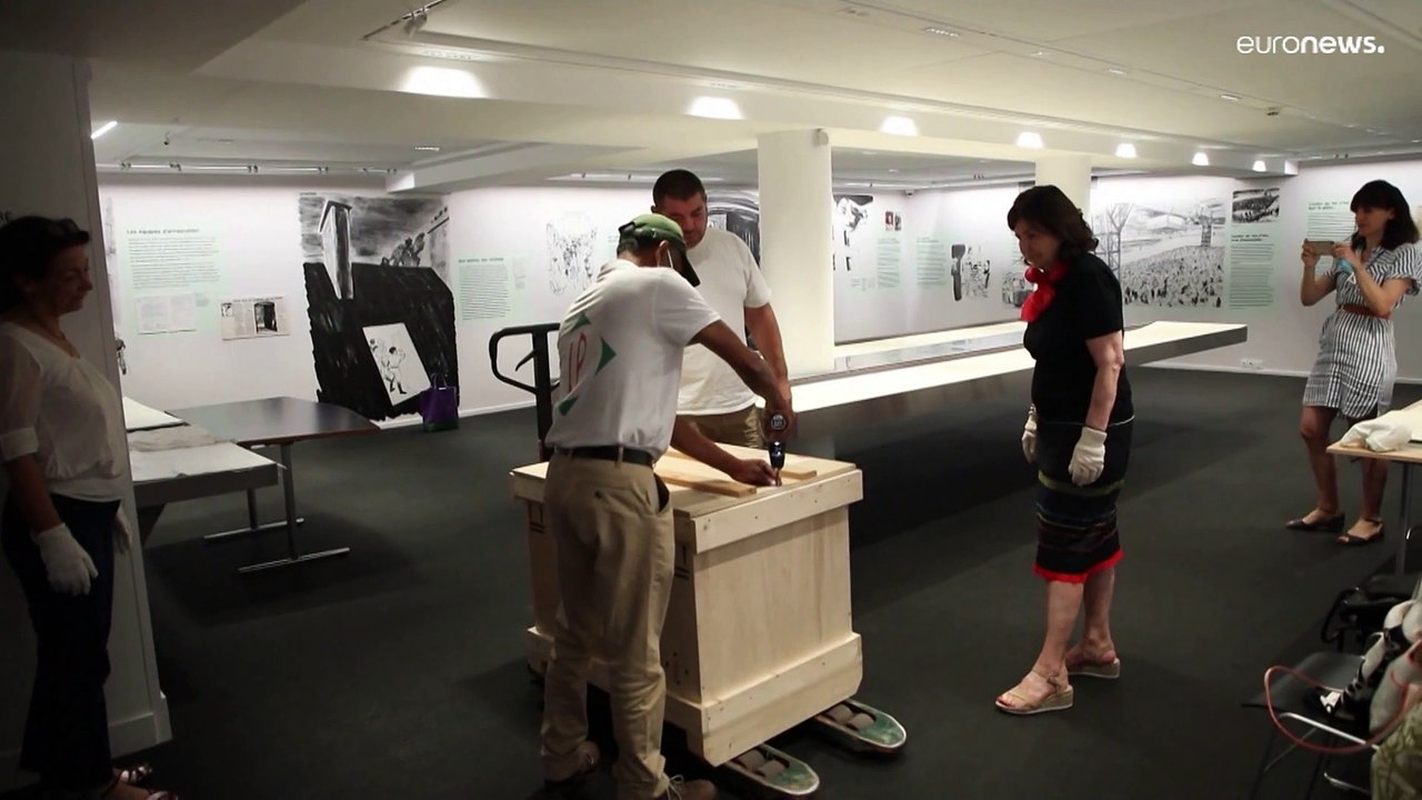 Gedenken an Massenrazzia Vel d` Hiv - Ausstellung im Holocaust-Museum