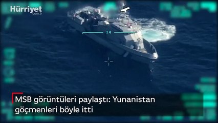 Yunanistan'ın Ege Denizi'nde geri ittiği göçmenler kurtarıldı