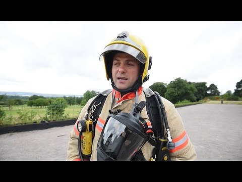 Fund-raising firefighter prepares for London Marathon