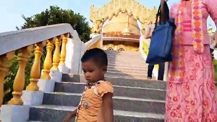 সবরণ মনদর বনদরবন  বদধ ধত জদ  Golden Temple Bandarban Bangladesh  Buddha Dhaty Jadi