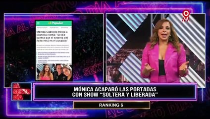 Mónica acaparó las portadas con su show “Soltera y Liberada”