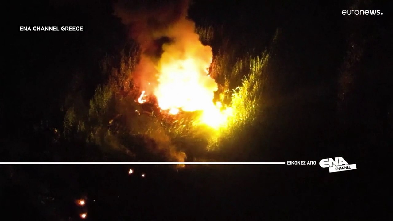 Abgestürztes Flugzeug aus Serbien: 11,5 Tonnen Munition, stundenlange Explosionen