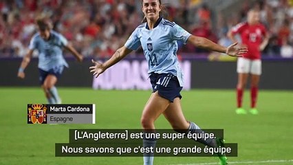 Euro 2022 (F) - Batlle et Cardona impatientes d'affronter l'Angleterre en 1/4